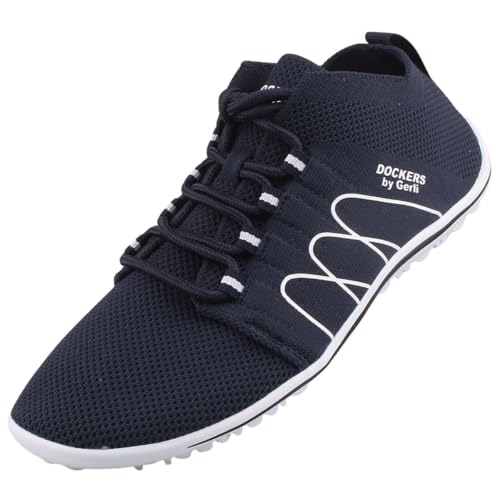 Dockers by Gerli Damen Barfußschuhe Navy/Weiß EU 36 von Dockers by Gerli