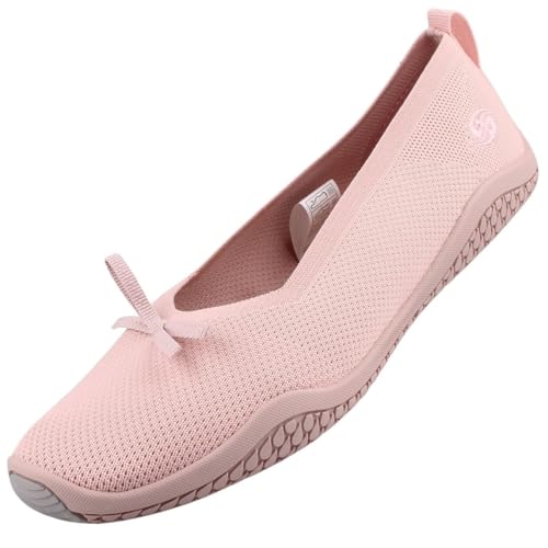 Dockers by Gerli Damen Barfußschuhe Rosa/Grau EU 37 von Dockers by Gerli