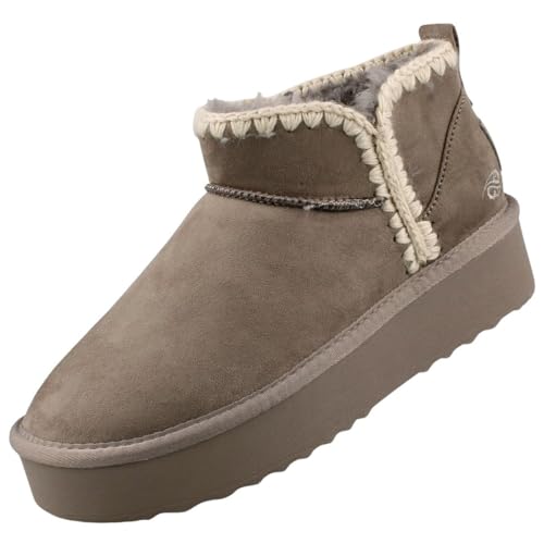 Dockers by Gerli Damen Boots Grau EU 39 von Dockers by Gerli