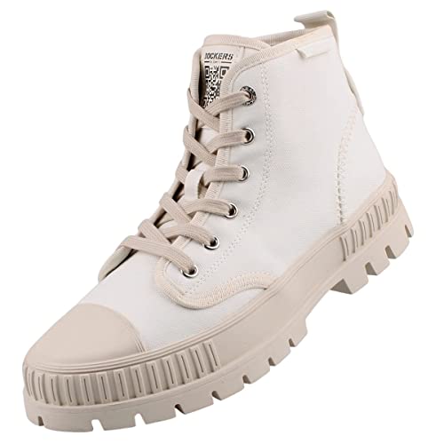 Dockers by Gerli Damen Canvas Stiefeletten Weiß, Schuhgröße:EUR 40 Dockers by Gerli Damen Canvas Stiefeletten Weiß, Schuhgröße:EUR 40 von Dockers by Gerli