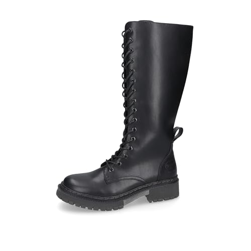 Dockers by Gerli Damen Combat Boots, Frauen Stiefeletten,uebergangsstiefel,schnürstiefel,Stiefel,Bootee,Booties,schwarz,39 EU von Dockers by Gerli