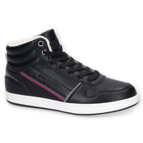 Dockers by Gerli Damen High-Top Sneaker, Frauen Schnürstiefeletten,Warm gefüttert,Strassenschuhe,Sportschuhe,Freizeitschuhe,Turnschuhe,schwarz,5 UK / 38 EU von Dockers by Gerli