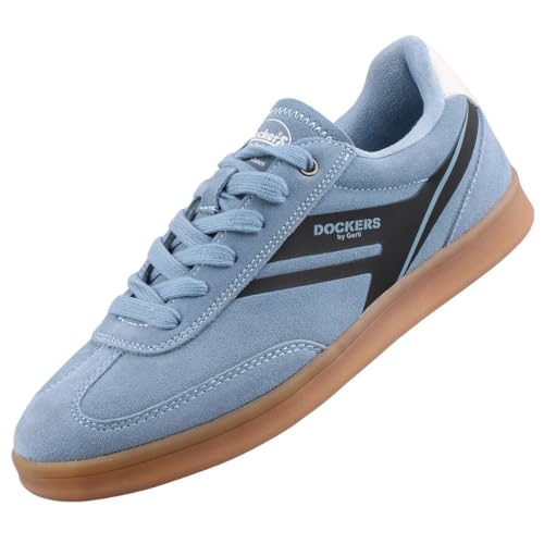Dockers by Gerli Damen Leder Sneaker Hellblau EU 38 Dockers by Gerli Damen Leder Sneaker Hellblau EU 38 von Dockers by Gerli