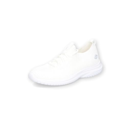 Dockers by Gerli Damen Low-Top Sneaker, Frauen Halbschuhe,Strassenschuhe,Sportschuhe,Freizeitschuhe,Turnschuhe,Laufschuhe,Weiss,37 EU von Dockers by Gerli