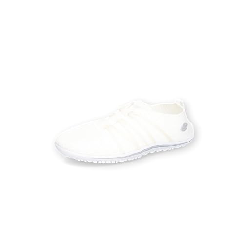 Dockers by Gerli Damen Low-Top Sneaker, Frauen Halbschuhe,Wechselfußbett,straßenschuhe,Freizeitschuhe,schnürschuhe,Weiss,40 EU von Dockers by Gerli