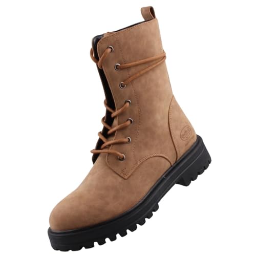 Dockers by Gerli Damen Stiefel Cognac EU 40 von Dockers by Gerli