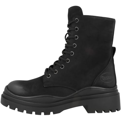 Dockers by Gerli Frauen Boot schwarz EU40 Polyurethan Basics, Gothic, Rockwear von Dockers by Gerli