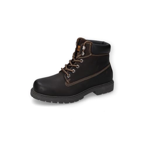 Dockers by Gerli Damen Schnürstiefel, Frauen Stiefeletten,uebergangsschuhe,uebergangsstiefel,schnürboots,schnürung,boots,schoko,39 EU von Dockers by Gerli