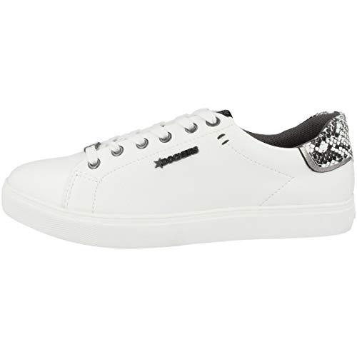 Dockers by Gerli Damen Mara Sneaker, Weiß, 38 EU von Dockers by Gerli