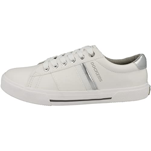 Dockers by Gerli Damen 48SP201-618500 Sneaker, Weiss, 38 EU von Dockers by Gerli