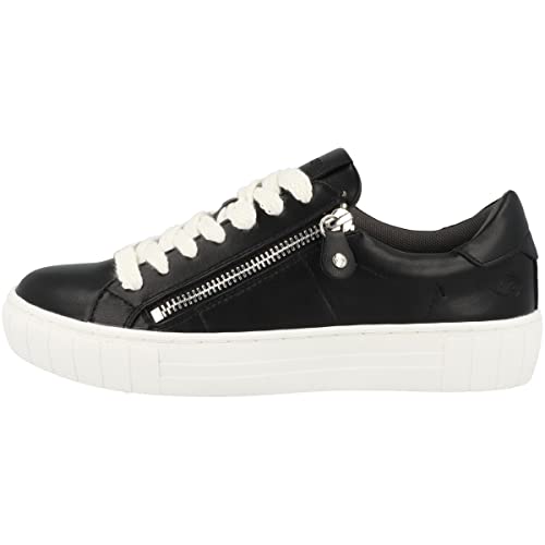 Dockers by Gerli Damen 51JE208 Sneaker, schwarz/Weiss, 41 EU von Dockers by Gerli