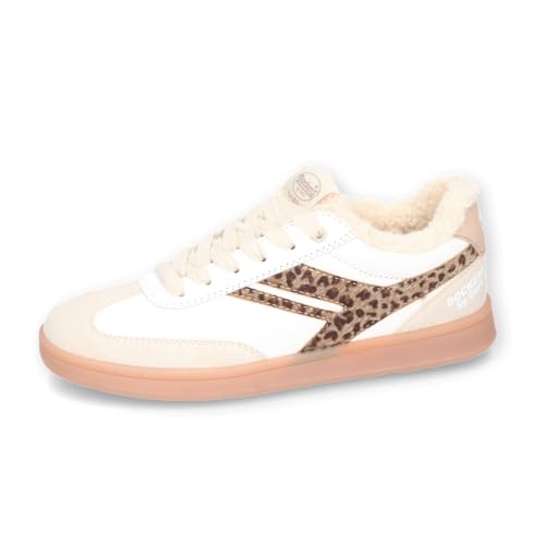 Dockers by Gerli Damen Sneaker Weiss/Multi EU 40 von Dockers by Gerli