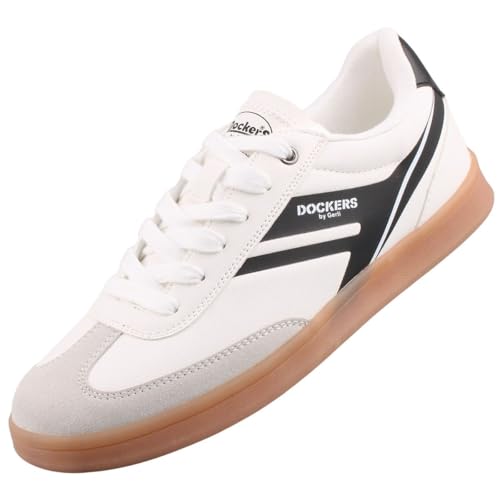 Dockers by Gerli Damen Sneaker Weiß/Schwarz EU 40 von Dockers by Gerli