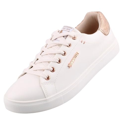 Dockers by Gerli Damen Sneaker Weiß EU 38 von Dockers by Gerli