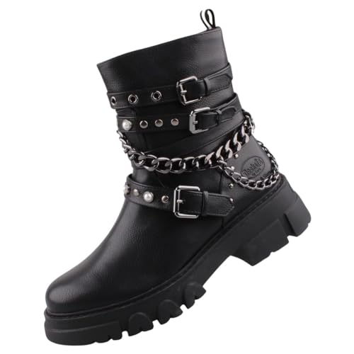 Dockers by Gerli Damen Stiefelette Schwarz EU 37 von Dockers by Gerli