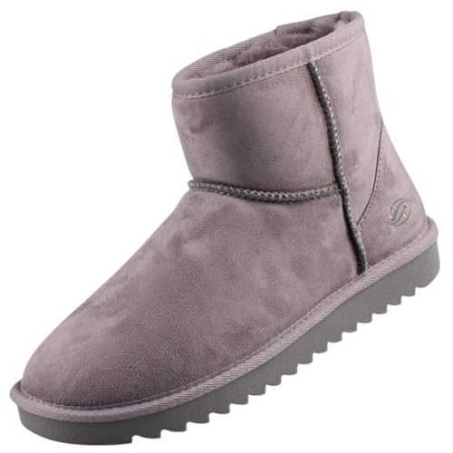 Dockers by Gerli Damen Stiefelette gefüttert Grau EU 44 von Dockers by Gerli