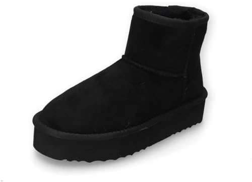 Dockers by Gerli Damen Stiefelette gefüttert Schwarz, Schuhgröße:EUR 38 von Dockers by Gerli