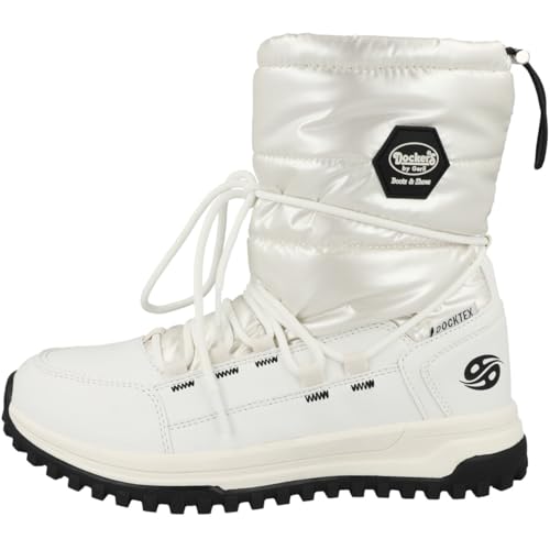 Dockers by Gerli Damen Winterstiefel 55AD301 Weiss 39 von Dockers by Gerli