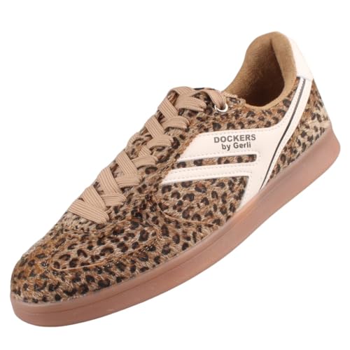 Dockers by Gerli Damen Sneaker braun/schwarz EU 37 von Dockers by Gerli