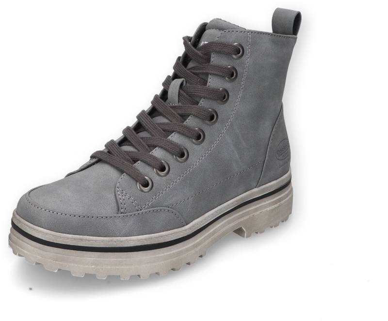 Dockers by Gerli - Gothic Boot - Schnürboots - EU37 bis EU42 - für Damen - Größe EU37 - grau von Dockers by Gerli