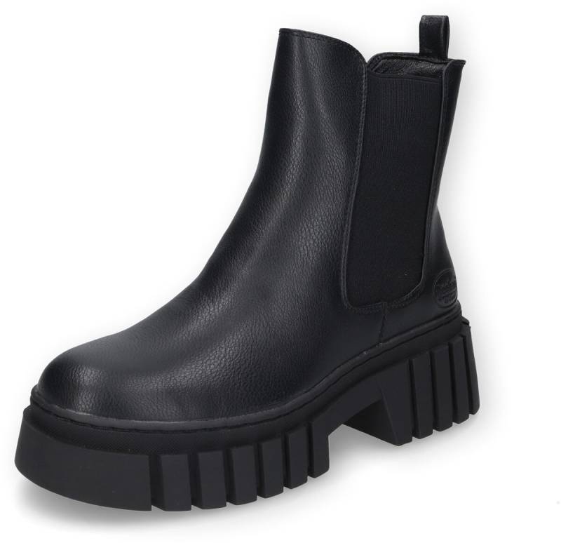 Dockers by Gerli - Gothic Stiefel - EU37 bis EU42 - für Damen - Größe EU40 - schwarz von Dockers by Gerli