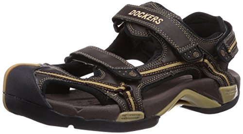 Dockers by Gerli Herren 24ML002-650 Sandalen, Braun (Cafe 320) von Dockers by Gerli