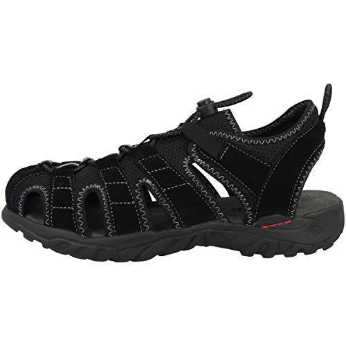 Dockers by Gerli Herren 36LI019-207120 Slingback Sandalen, schwarz/grau von Dockers by Gerli