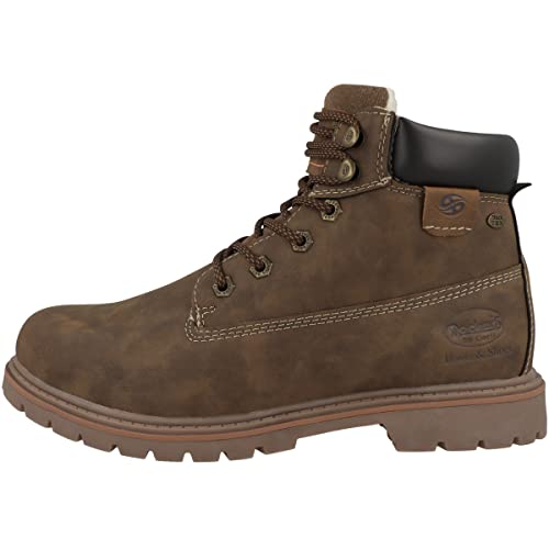 Dockers by Gerli Herren 43EA101 Combat Boots, Braun (Cafe 320), 42 EU von Dockers by Gerli