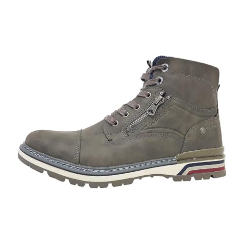 Dockers by Gerli Herren 49WY005 Stiefelette, dunkelgrau, 41 EU von Dockers by Gerli