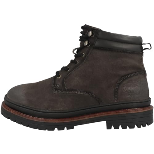 Dockers by Gerli Herren 51CR001 Stiefelette, dunkelgrau, 47 EU von Dockers by Gerli