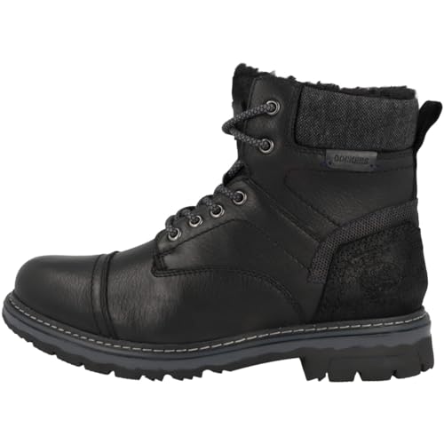 Dockers by Gerli Winter Boot Männer Winterstiefel schwarz EU44 Leder Rockwear, Streetwear von Dockers by Gerli
