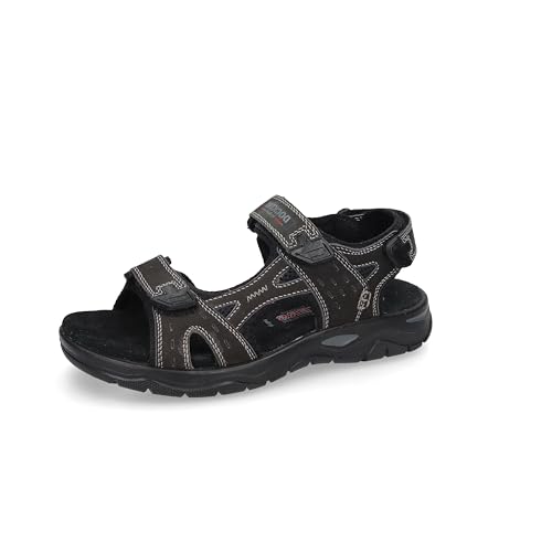 Dockers by Gerli Herren Trekking Sandalen, Männer Sandalen,offene schuhe,strandschuhe,outdoorsandalen,sportsandalen,allblack,41 EU von Dockers by Gerli