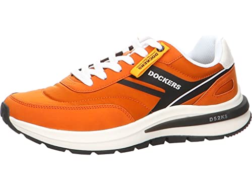 Dockers by Gerli Herren 52KS001 Sneaker, orange, 42 EU von Dockers by Gerli