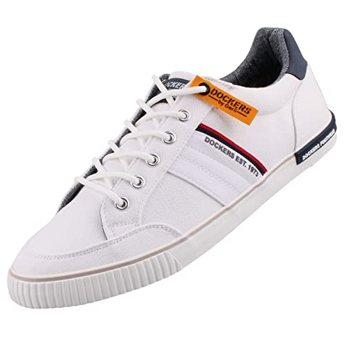 Dockers by Gerli Herren Canvas Sneaker Weiß, Schuhgröße:EUR 45 Dockers by Gerli Herren Canvas Sneaker Weiß, Schuhgröße:EUR 45 von Dockers by Gerli