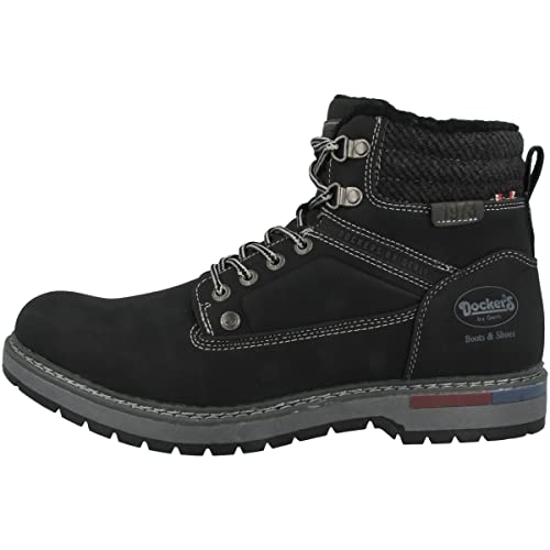 Dockers by Gerli Herren Klassisk båd Atlanta Warm Mode Stiefel, Black 47af101 600100, 42 EU von Dockers by Gerli