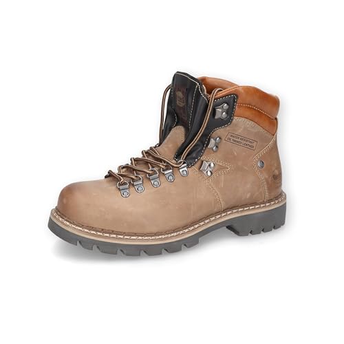 Dockers by Gerli Herren Combat Boots, Männer Stiefeletten,wasserabweisend,Booties,halbstiefel,Kurzstiefel,uebergangsschuhe,Stone,40 EU von Dockers by Gerli