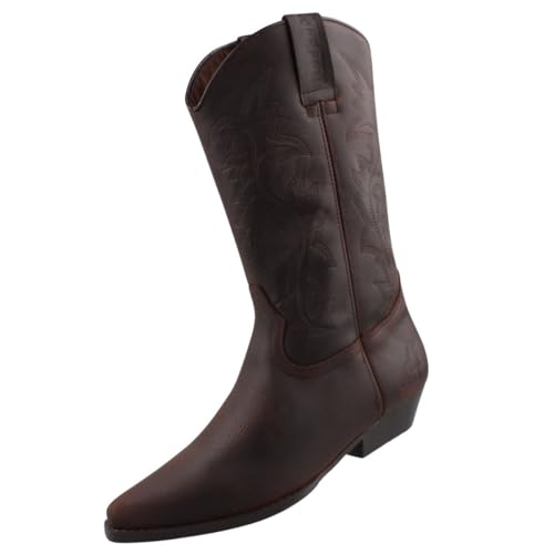 Dockers by Gerli Herren Cowboy Stiefel Braun EU 40 von Dockers by Gerli
