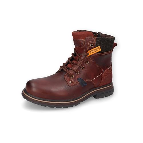 Dockers by Gerli Herren Leder Stiefel Schoko EU 41 von Dockers by Gerli