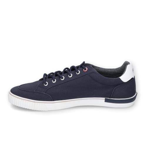 Dockers by Gerli Herren Low-Top Sneaker, Männer Halbschuhe,Freizeitschuhe,Turnschuhe,Laufschuhe,schnürschuhe,schnürer,Navy,45 EU von Dockers by Gerli