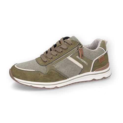 Dockers by Gerli Herren Low-Top Sneaker, Männer Halbschuhe,Strassenschuhe,Sportschuhe,Freizeitschuhe,Turnschuhe,Laufschuhe,Oliv,43 EU Dockers by Gerli Herren Low-Top Sneaker, Männer Halbschuhe,Strassenschuhe,Sportschuhe,Freizeitschuhe,Turnschuhe,Laufschuhe,Oliv,43 EU von Dockers by Gerli
