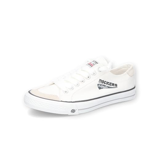 Dockers by Gerli Herren Low-Top Sneaker, Männer Halbschuhe,Strassenschuhe,Sportschuhe,Freizeitschuhe,Turnschuhe,Laufschuhe,Weiss,47 EU Dockers by Gerli Herren Low-Top Sneaker, Männer Halbschuhe,Strassenschuhe,Sportschuhe,Freizeitschuhe,Turnschuhe,Laufschuhe,Weiss,47 EU von Dockers by Gerli