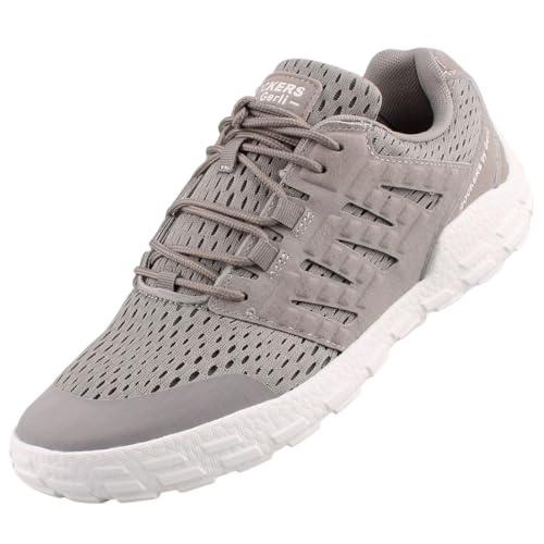 Dockers by Gerli Herren Low-Top Sneaker, Männer Halbschuhe,Strassenschuhe,Sportschuhe,Freizeitschuhe,Turnschuhe,Laufschuhe,grau,41 EU von Dockers by Gerli