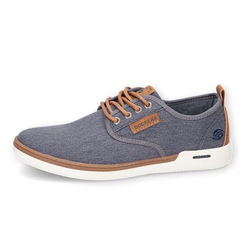 Dockers by Gerli Herren Low-Top Sneaker, Männer Halbschuhe,Wechselfußbett,Laufschuhe,schnürschuhe,schnürer,straßenschuhe,Navy,46 EU von Dockers by Gerli