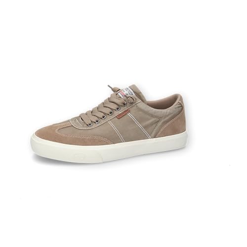 Dockers by Gerli Herren Low-Top Sneaker, Männer Halbschuhe,straßenschuhe,Strassenschuhe,Sportschuhe,Freizeitschuhe,Taupe,44 EU von Dockers by Gerli