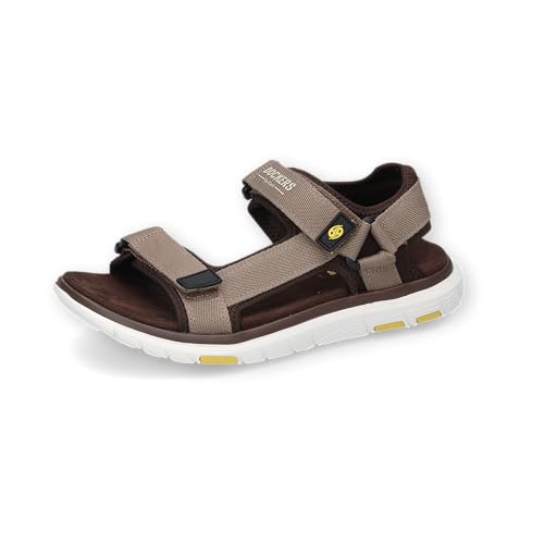 Dockers by Gerli Herren Trekking Sandalen, Männer Sandalen,sommerschuhe,freizeitschuhe,offene schuhe,strandschuhe,beige,42 EU von Dockers by Gerli