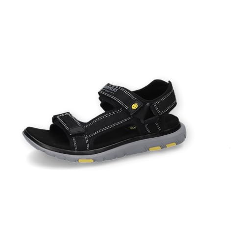 Dockers by Gerli Herren Klassische Sandalen, Männer Sandalen,Sommerschuhe,Freizeitschuhe,offene Schuhe,Strandschuhe,schwarz,43 EU von Dockers by Gerli