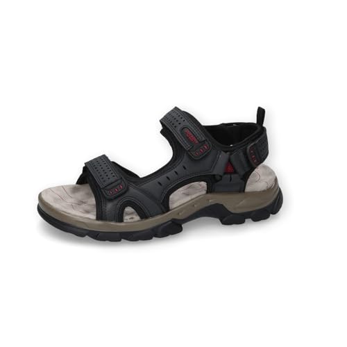 Dockers by Gerli Herren Klassische Sandalen, Männer Sandalen,Badelatschen,Badeschlappen,Badesandalen,Wasserschuhe,schwarz,43 EU von Dockers by Gerli