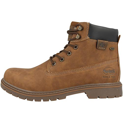 Dockers by Gerli Herren 43EA001 Combat Boots, Braun (Cognac 470) von Dockers by Gerli