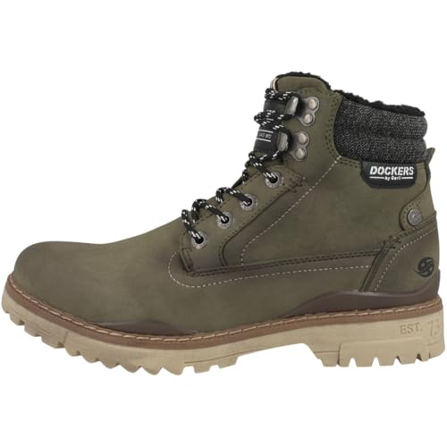 Dockers by Gerli Herren Schnürboots 47LY101 Gruen 45 von Dockers by Gerli