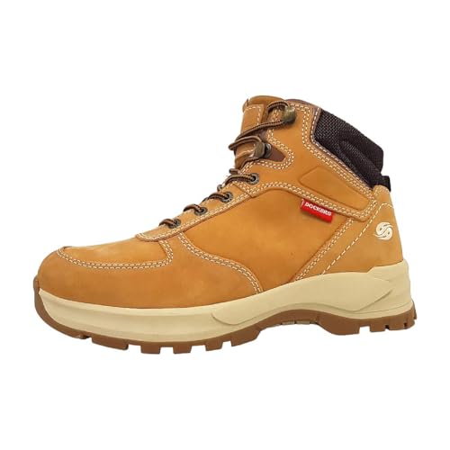 Dockers by Gerli Herren Schnürstiefel in Gold, Größe 42 von Dockers by Gerli